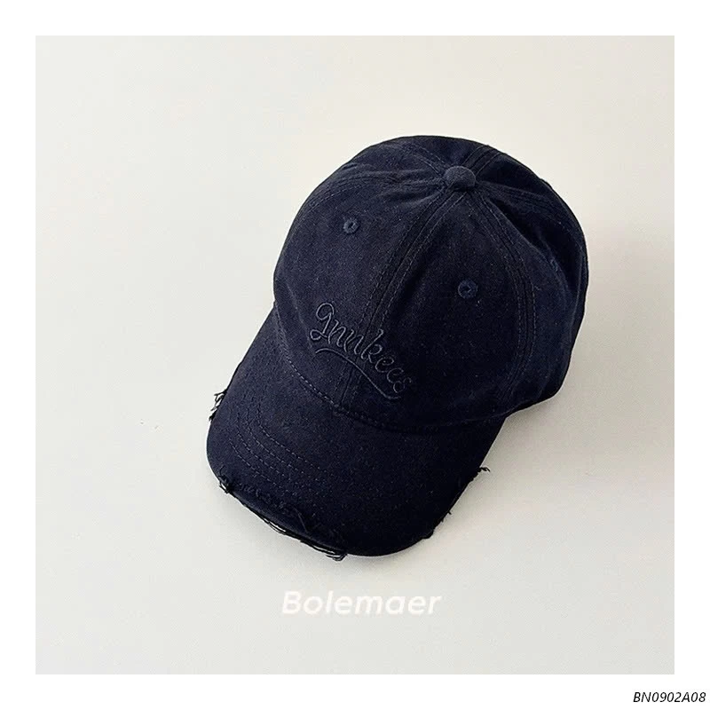 MŨ KẾT RÁCH THÊU CHỮ