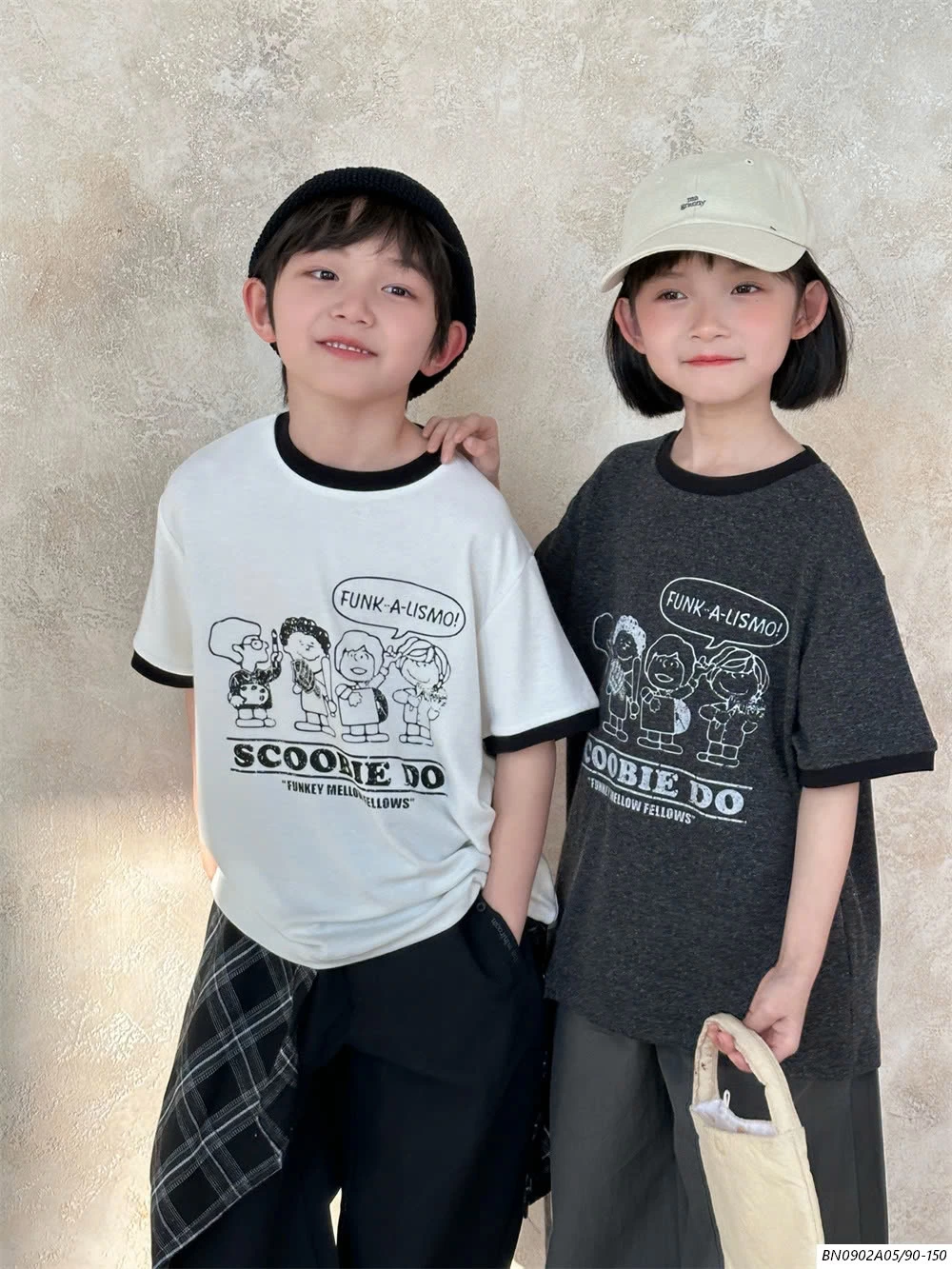 ÁO THUN HÌNH PHỐI MÀU VIỀN