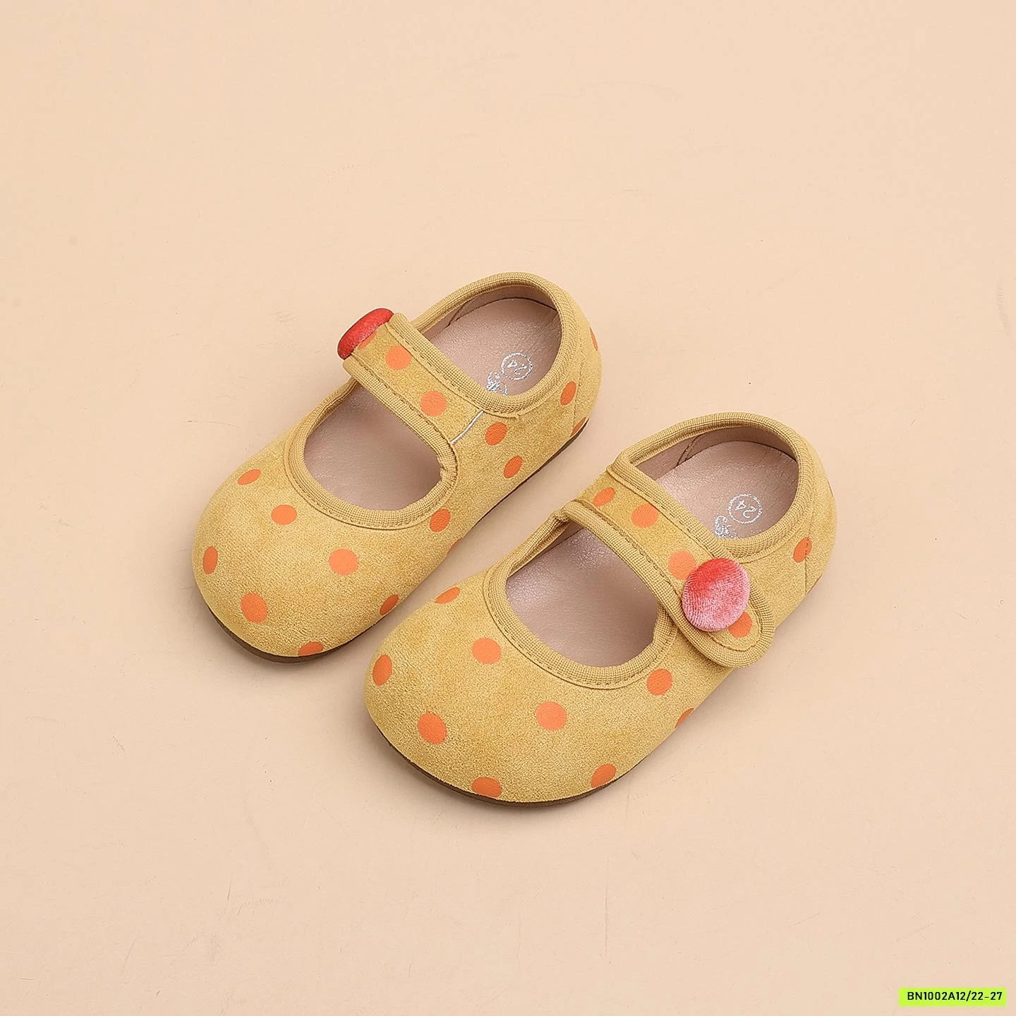 GIÀY BÚP BÊ CHẤM BI