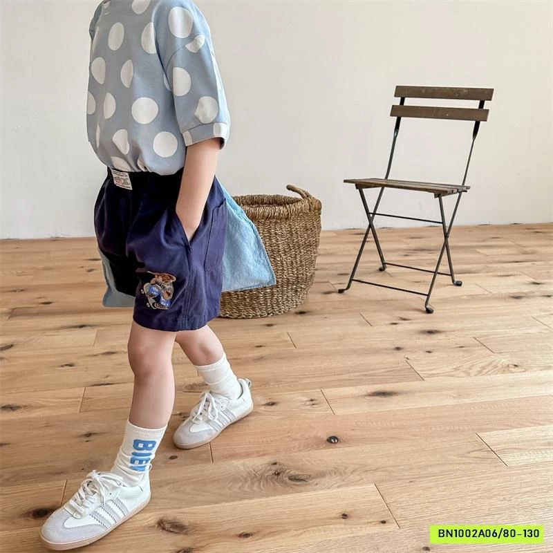 SHORT THÊU GẤU 123233 ADBABY