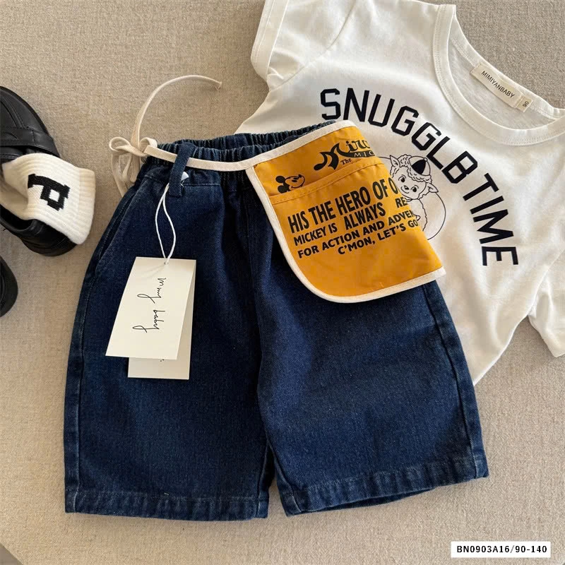 SHORT LỬNG KÈM BELT TÚI MMY