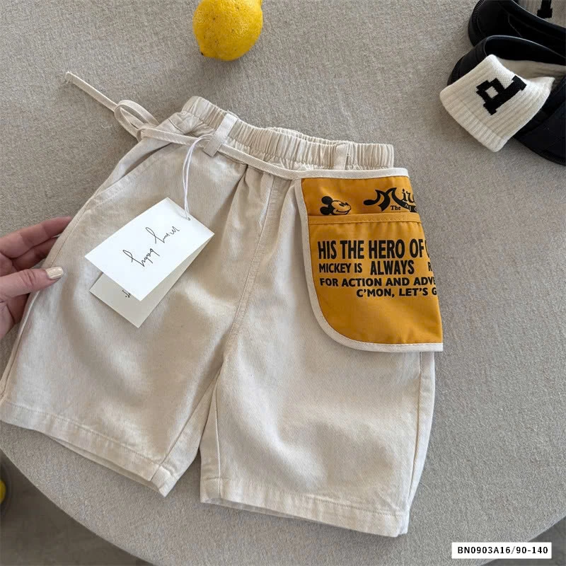 SHORT LỬNG KÈM BELT TÚI MMY