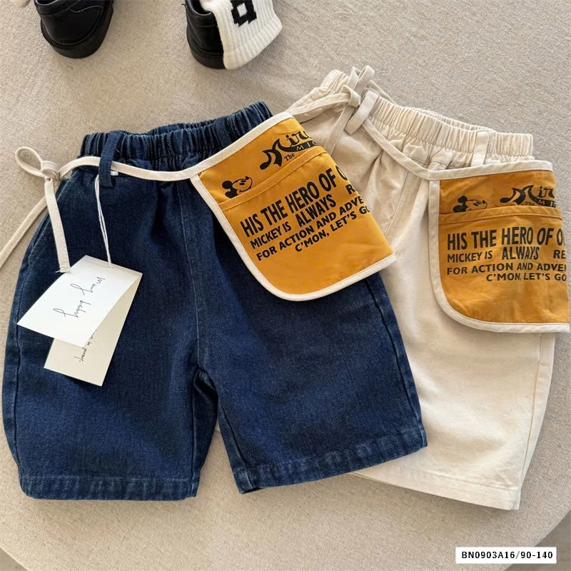 SHORT LỬNG KÈM BELT TÚI MMY