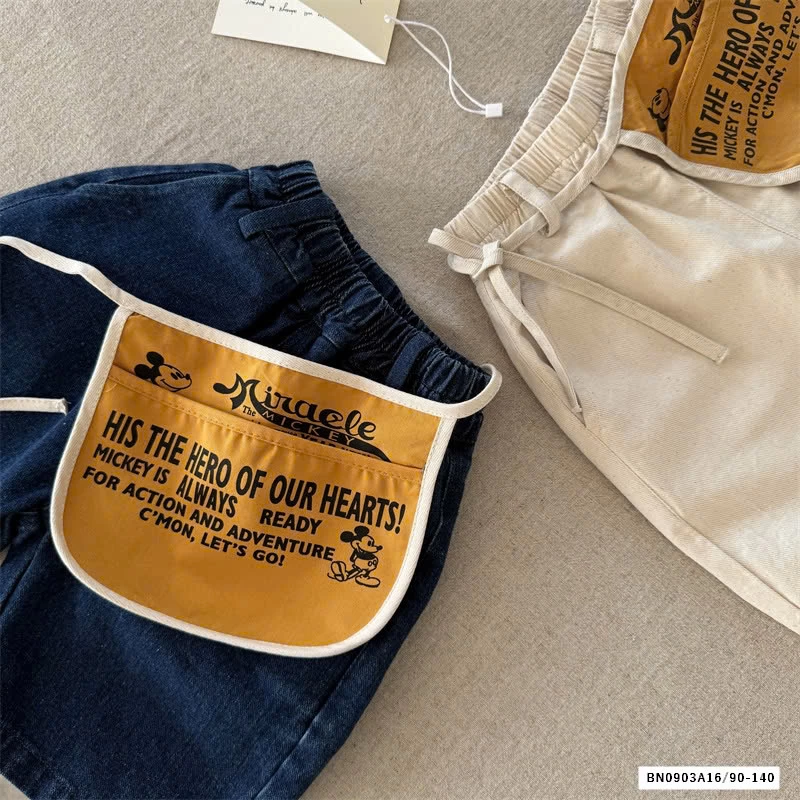 SHORT LỬNG KÈM BELT TÚI MMY