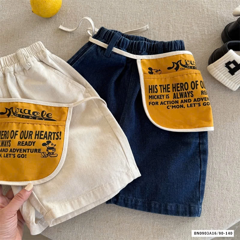 SHORT LỬNG KÈM BELT TÚI MMY