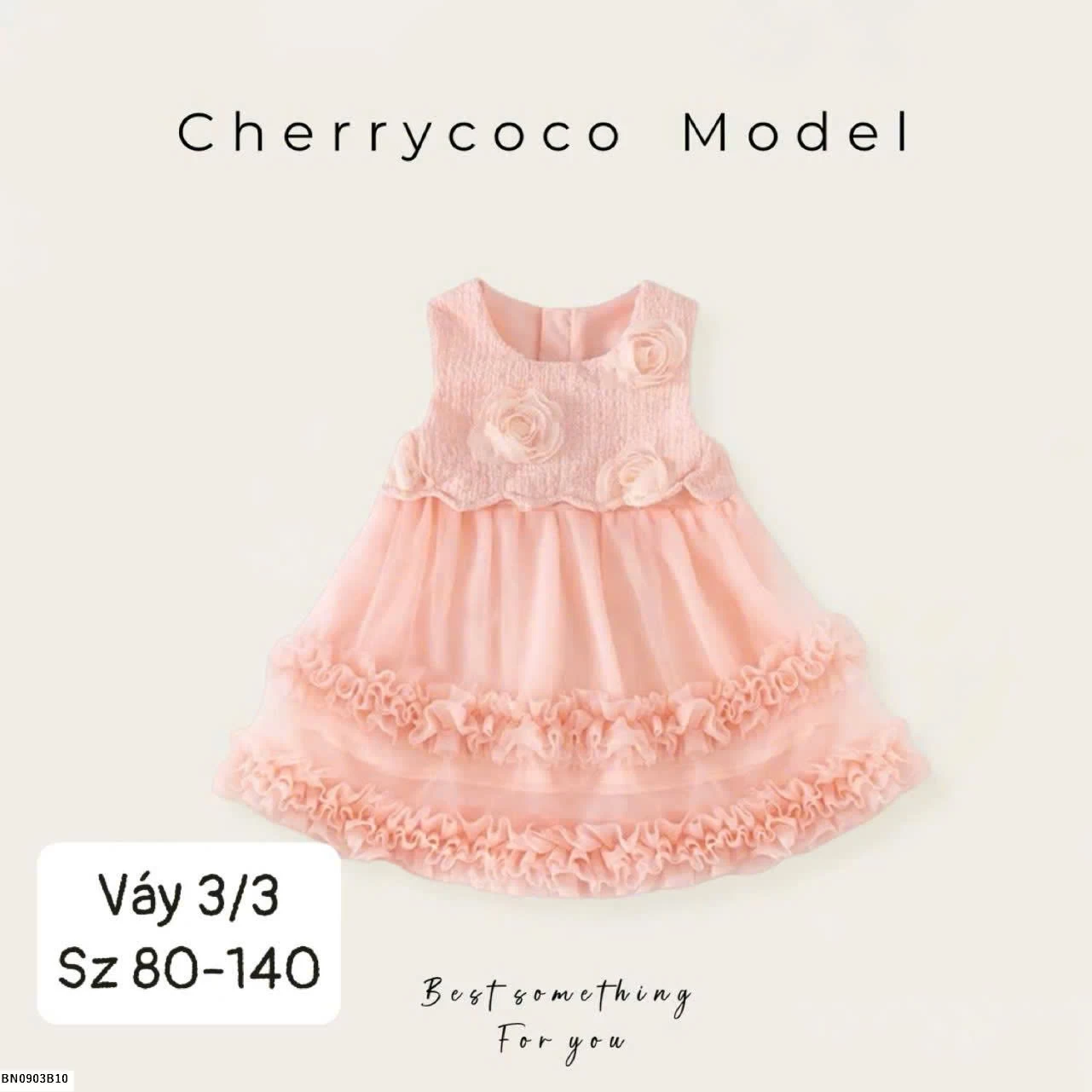 VÁY XÒE TẦNG CHERRY COCO