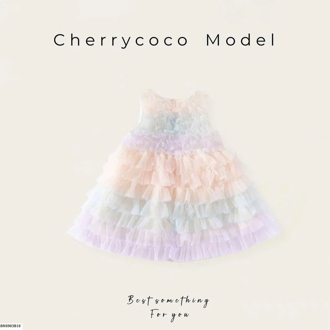 VÁY XÒE TẦNG CHERRY COCO