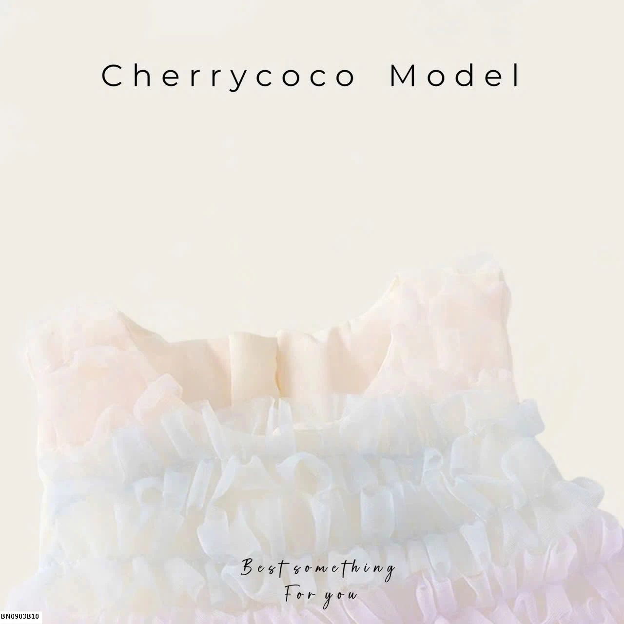 VÁY XÒE TẦNG CHERRY COCO