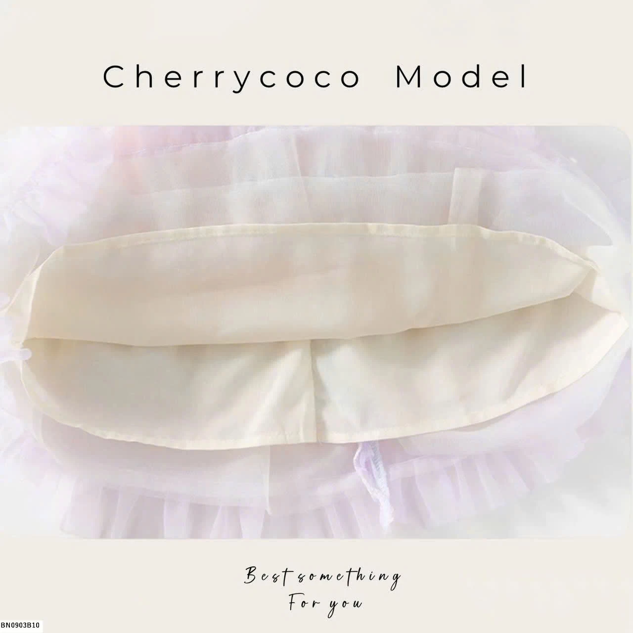 VÁY XÒE TẦNG CHERRY COCO