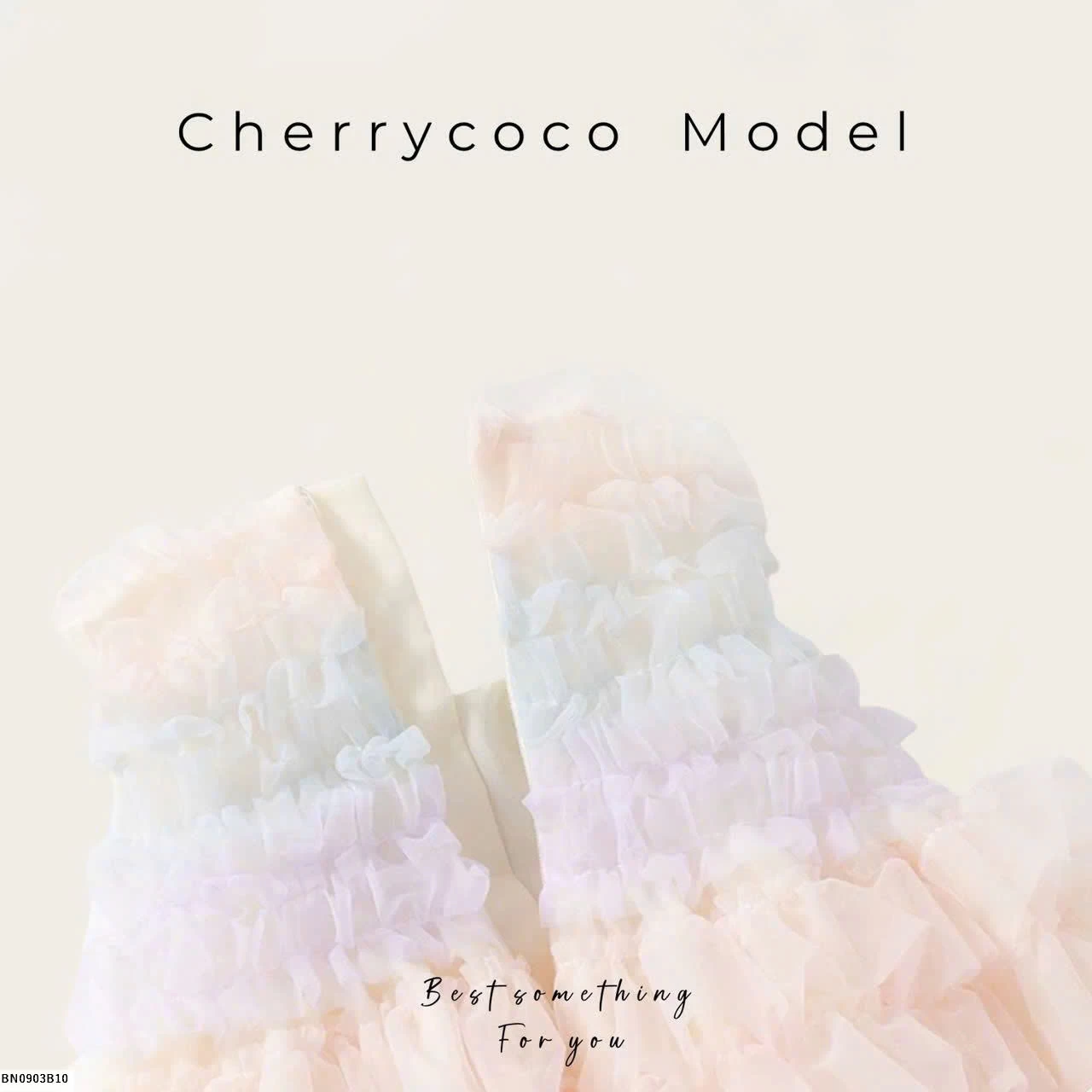 VÁY XÒE TẦNG CHERRY COCO