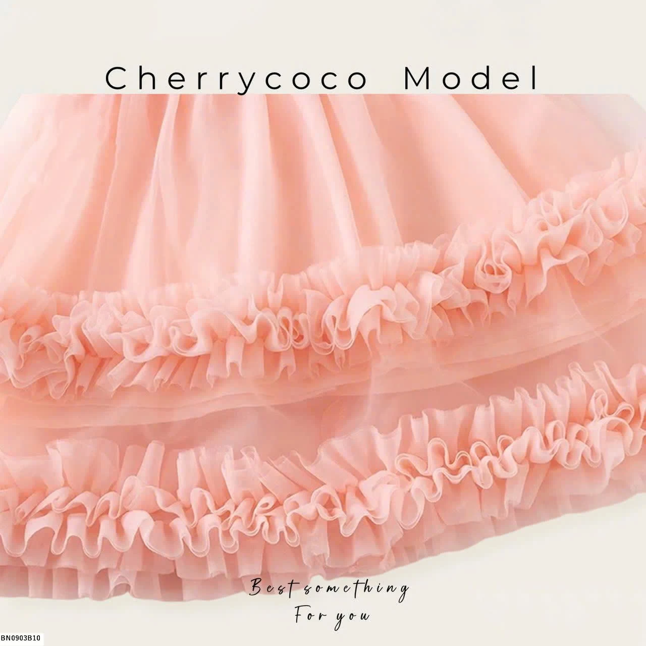 VÁY XÒE TẦNG CHERRY COCO