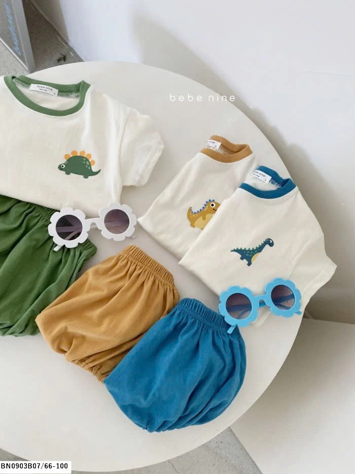 BỘ THUN CỘC TAY QUẦN BÍ SZ NHÍ