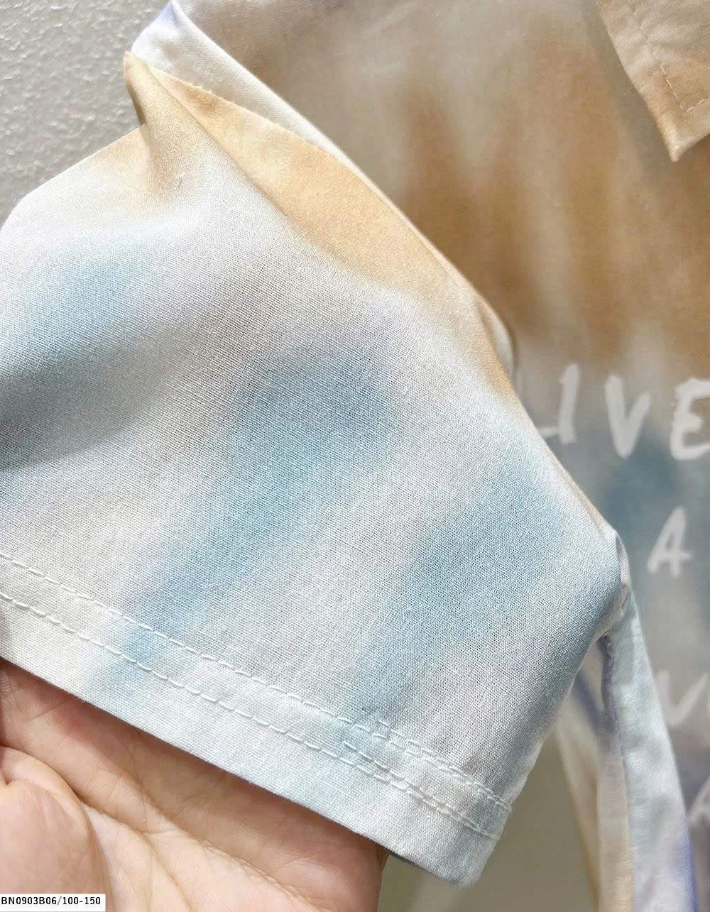 ÁO SƠ MI LOANG MÀU CÁ TÍNH