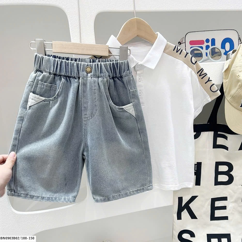 BST QUẦN SHORT JEAN BÉ TRAI
