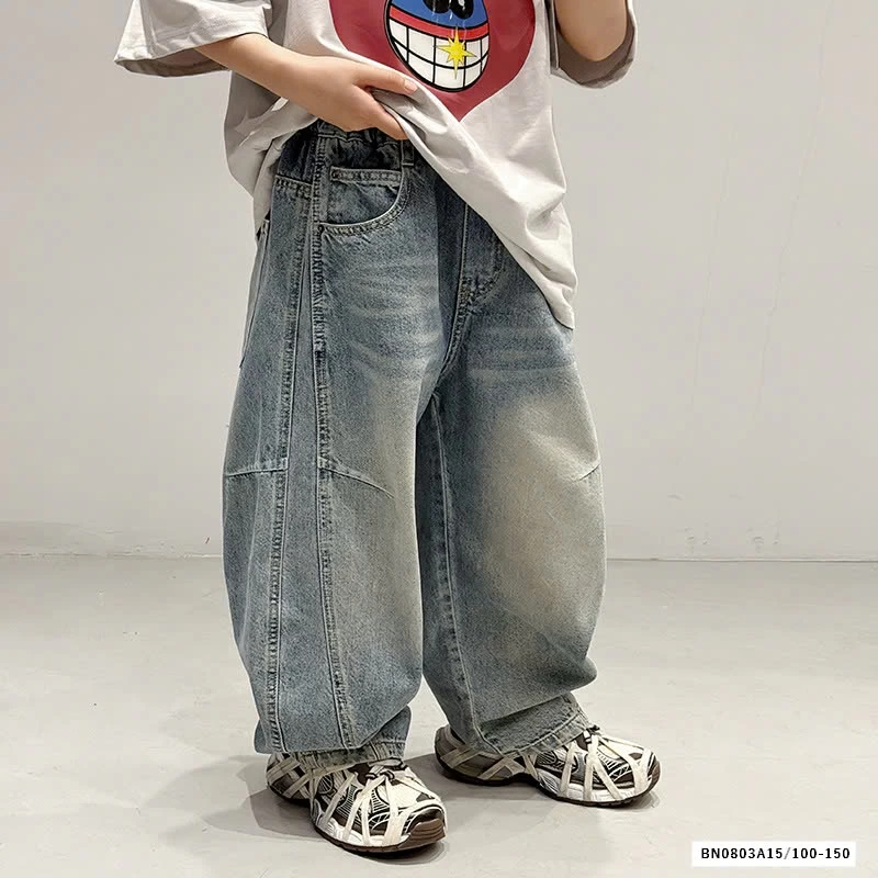 JEANS SUÔNG BẠC GỐI CÁ TÍNH