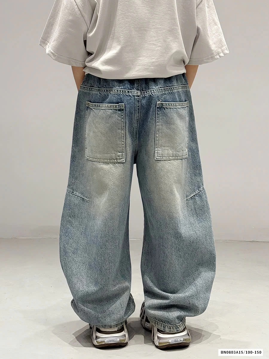 JEANS SUÔNG BẠC GỐI CÁ TÍNH