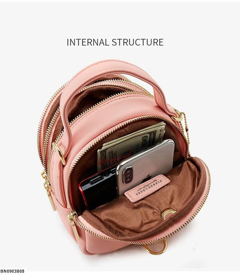 TÚI XÁCH MINI TRƠN MÀU THỜI TRANG