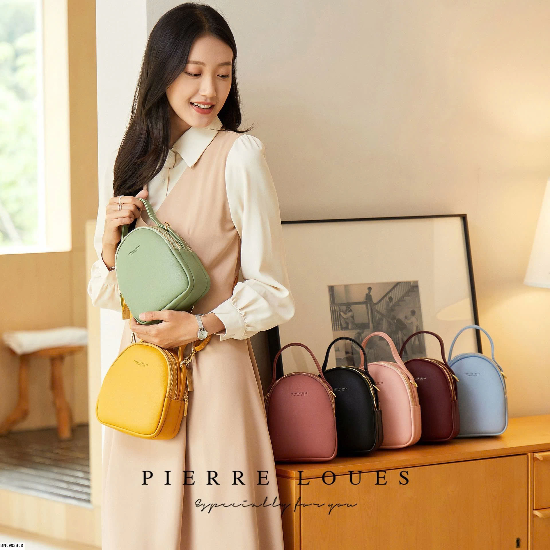 TÚI XÁCH MINI TRƠN MÀU THỜI TRANG