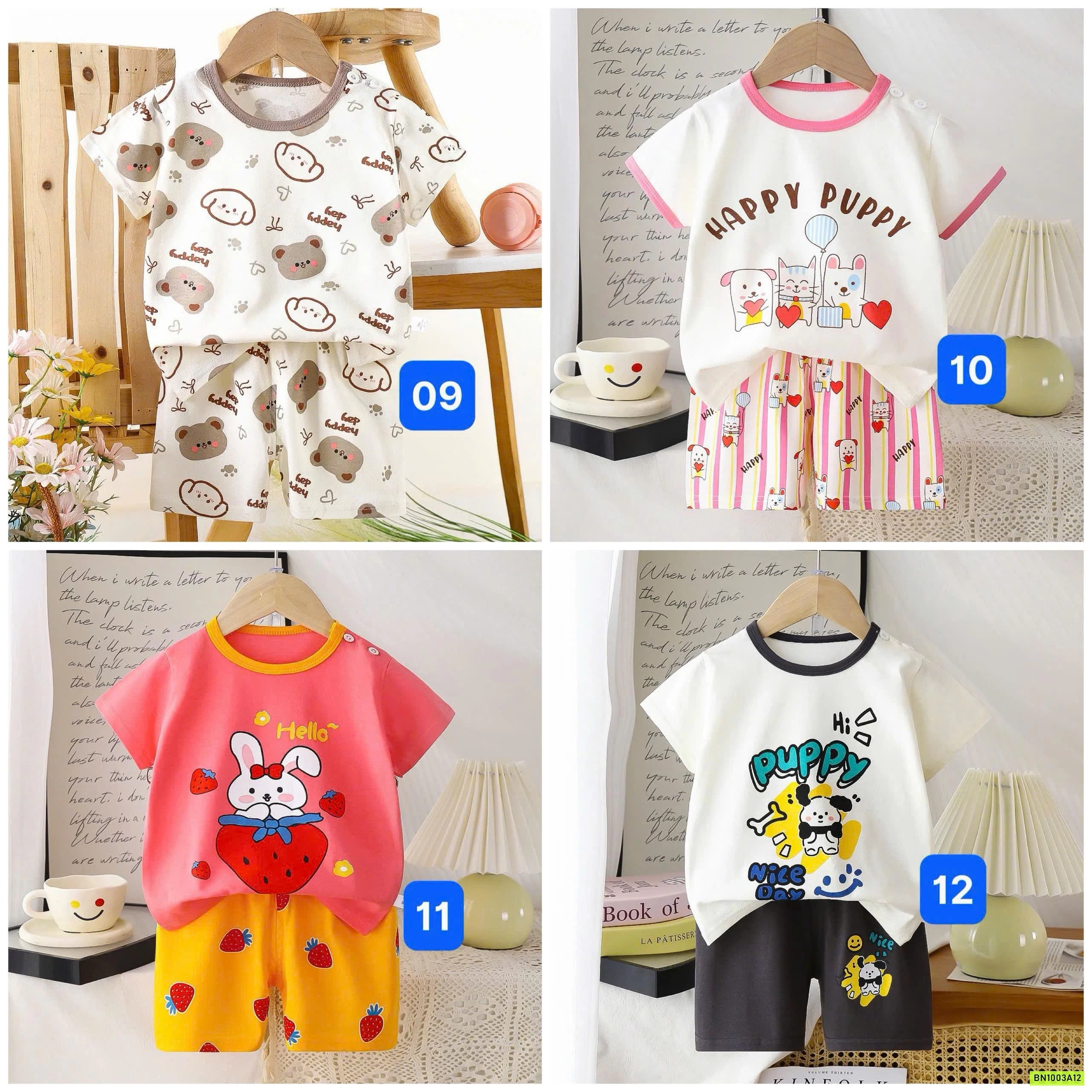 BỘ COTTON CỘC DỄ THƯƠNG