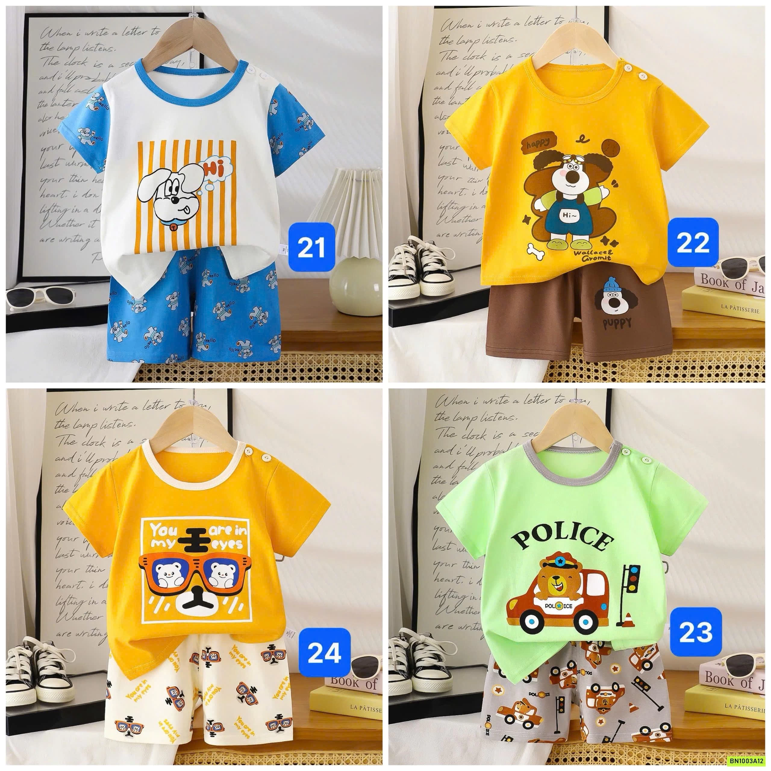 BỘ COTTON CỘC DỄ THƯƠNG