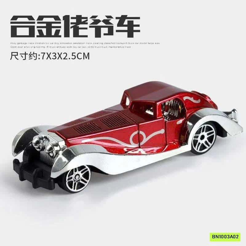 SÉT 6 MÔ HÌNH XE CỔ HỢP KIM