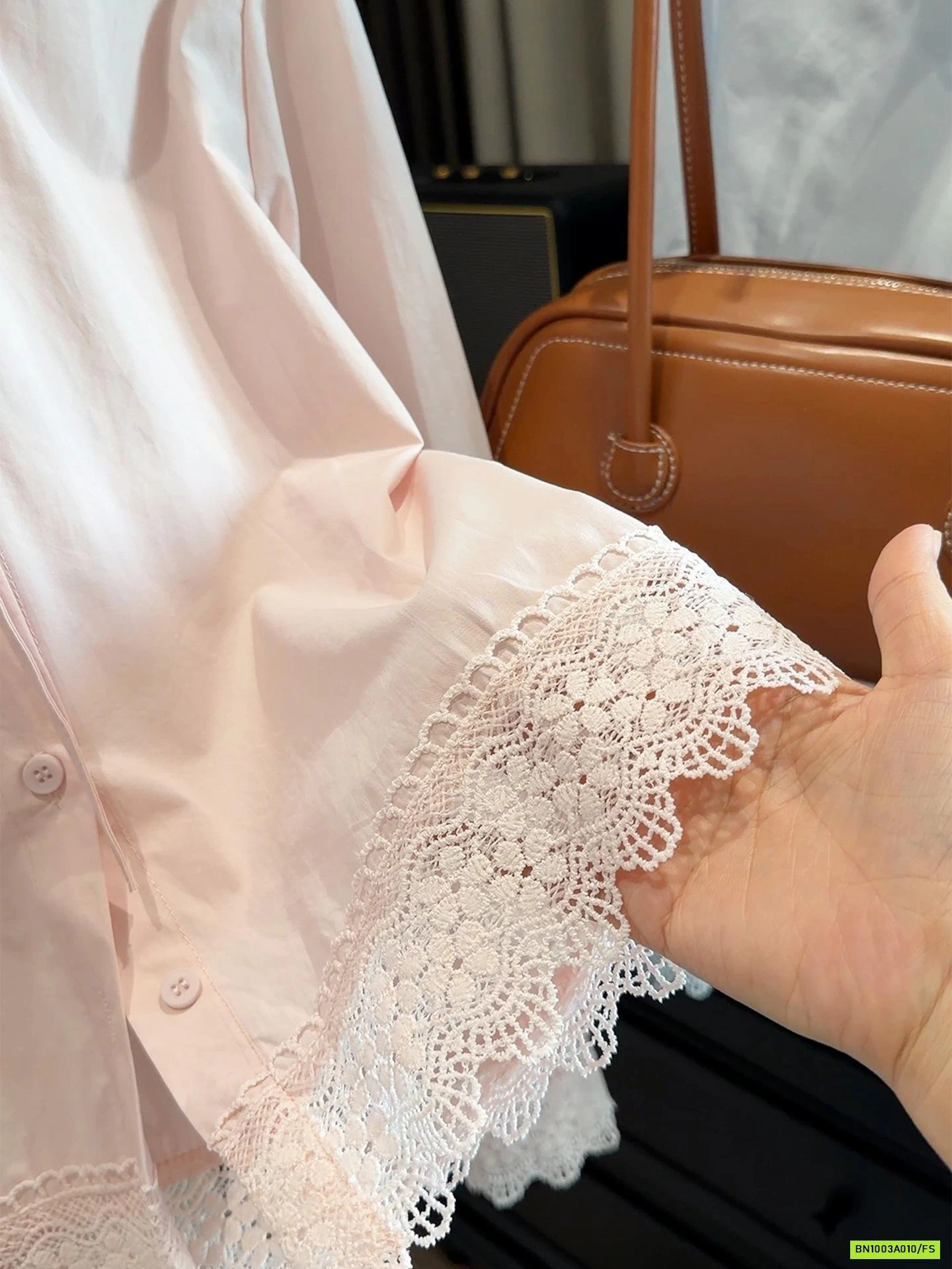 SƠ MI PHỐI VIỀN REN ANNA