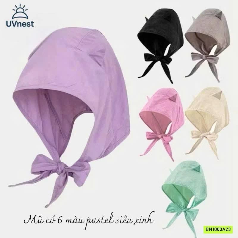 KHĂN CHỐNG NẮNG TAI MÈO KUTE