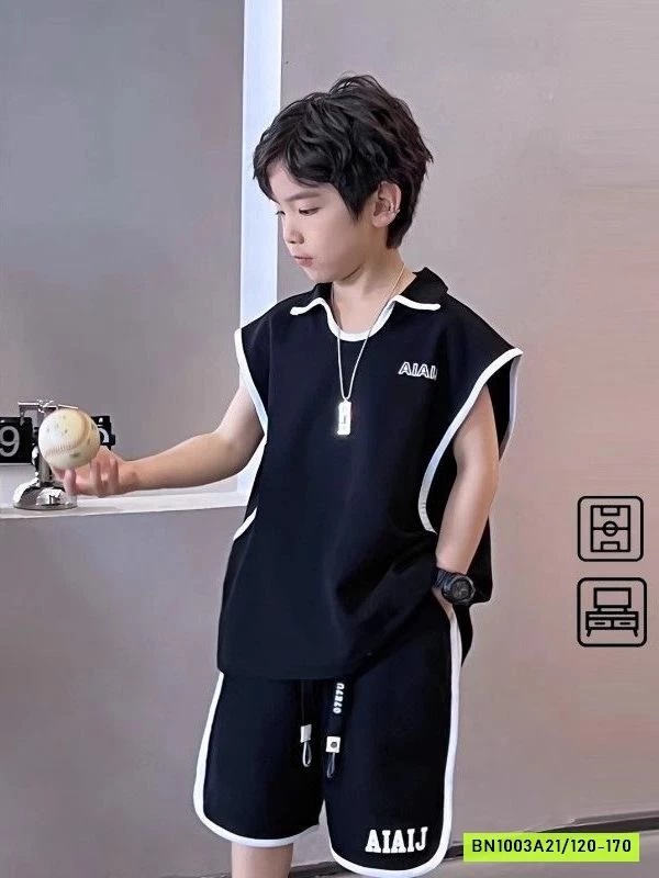 SÉT TANKTOP THỂ THAO BÉ TRAI