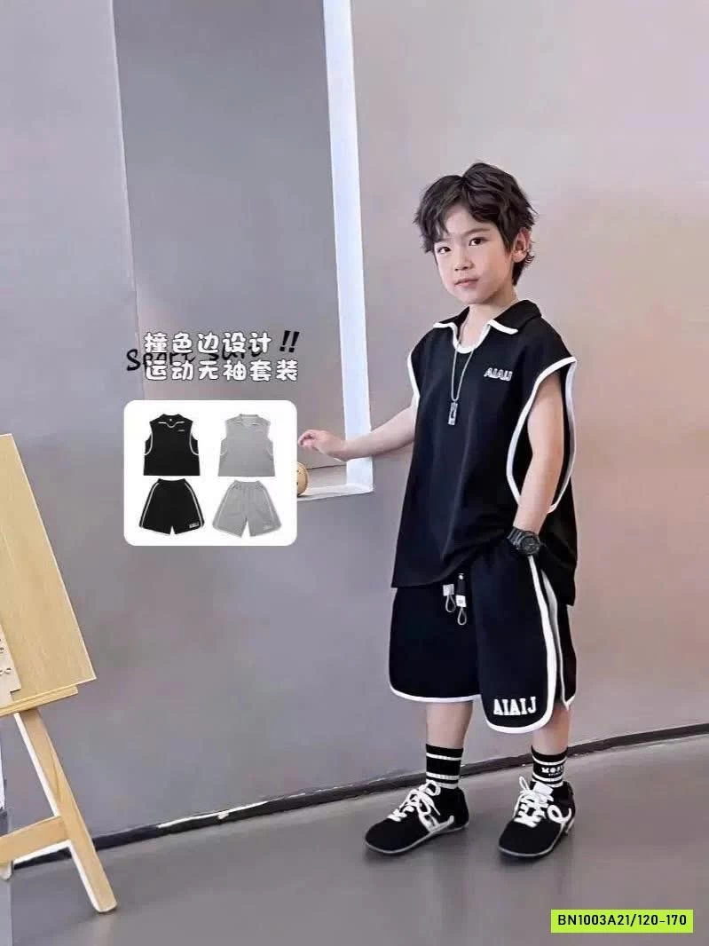 SÉT TANKTOP THỂ THAO BÉ TRAI