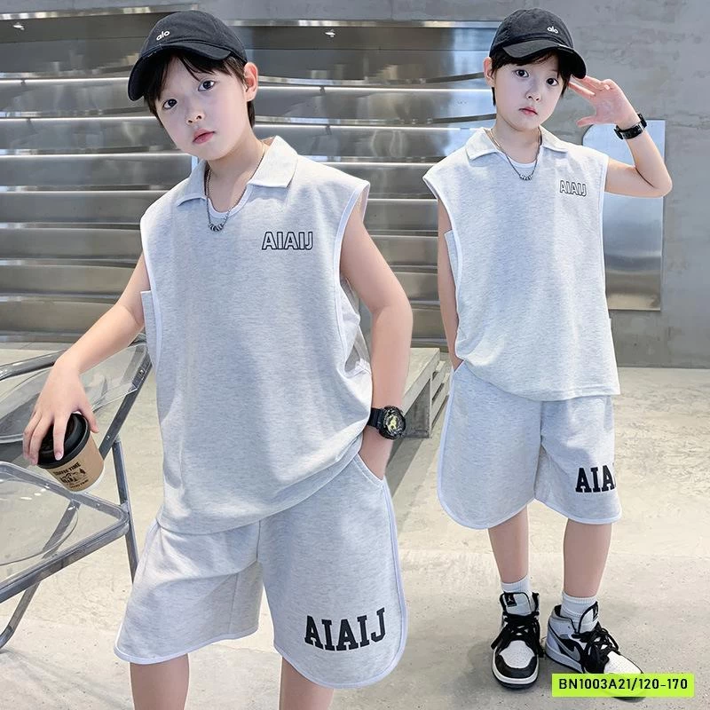 SÉT TANKTOP THỂ THAO BÉ TRAI