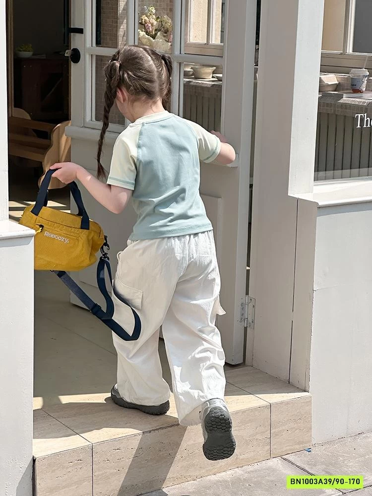 CROPTOP PHỐI MÀU TAY 25B027 AMBB