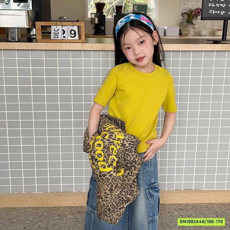 ÁO THUN TRƠN CỔ TRÒN BASIC 26A047 AMBB