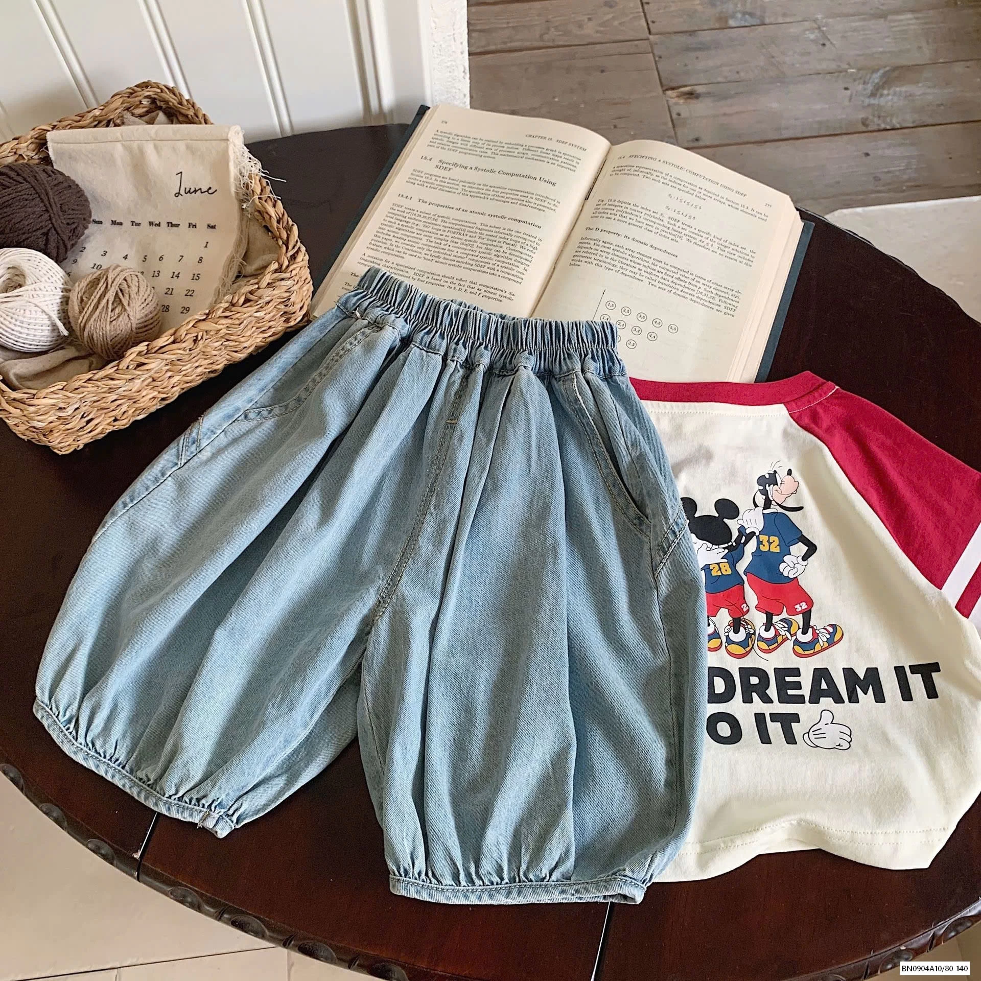 QUẦN BÍ JEANS TÚI SAU