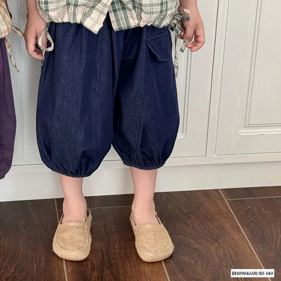 SƠ MI CARO MIX QUẦN BÍ TÚI TRƯỚC