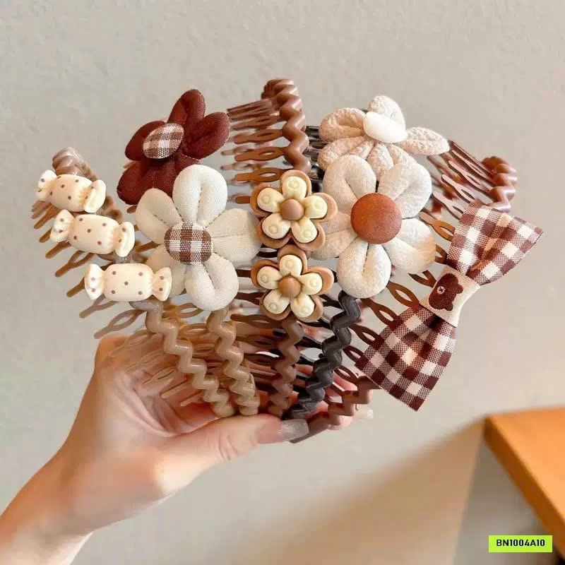 SET 5 CHIẾC BỜM TÓC CHO BÉ GÁI