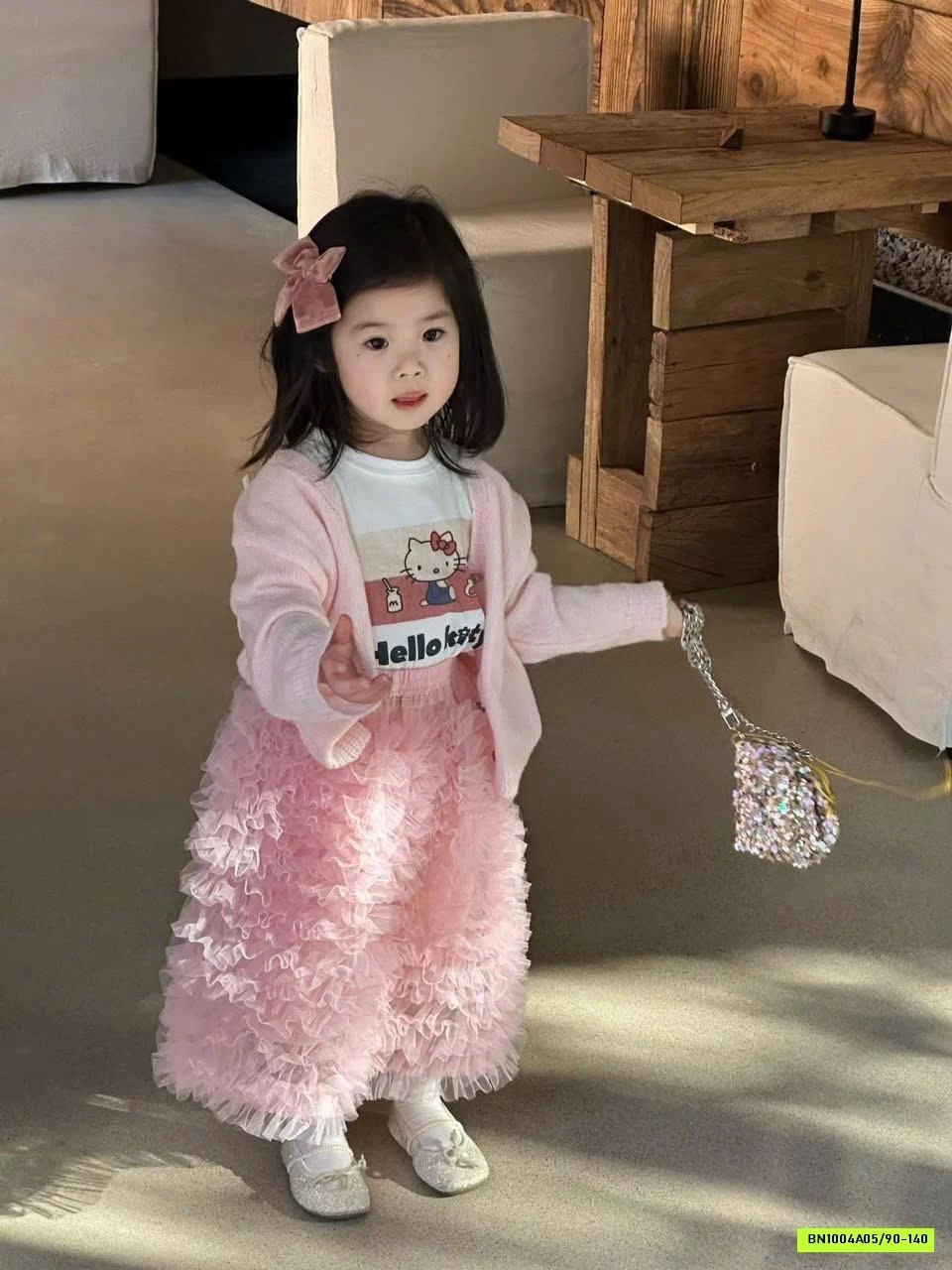 SÉT ÁO VÁY TUTU HỒNG