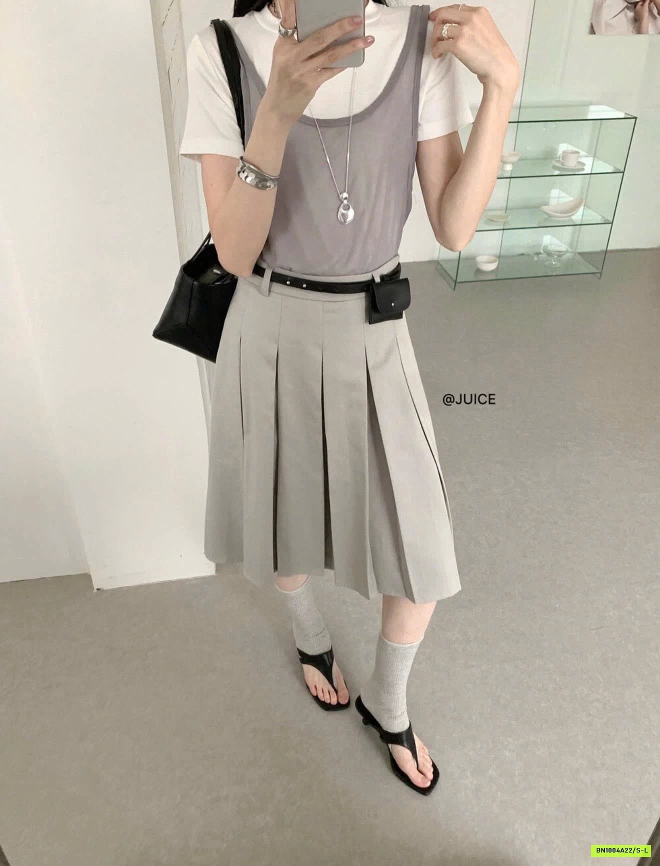 CHÂN VÁY XẾP LY JUICE