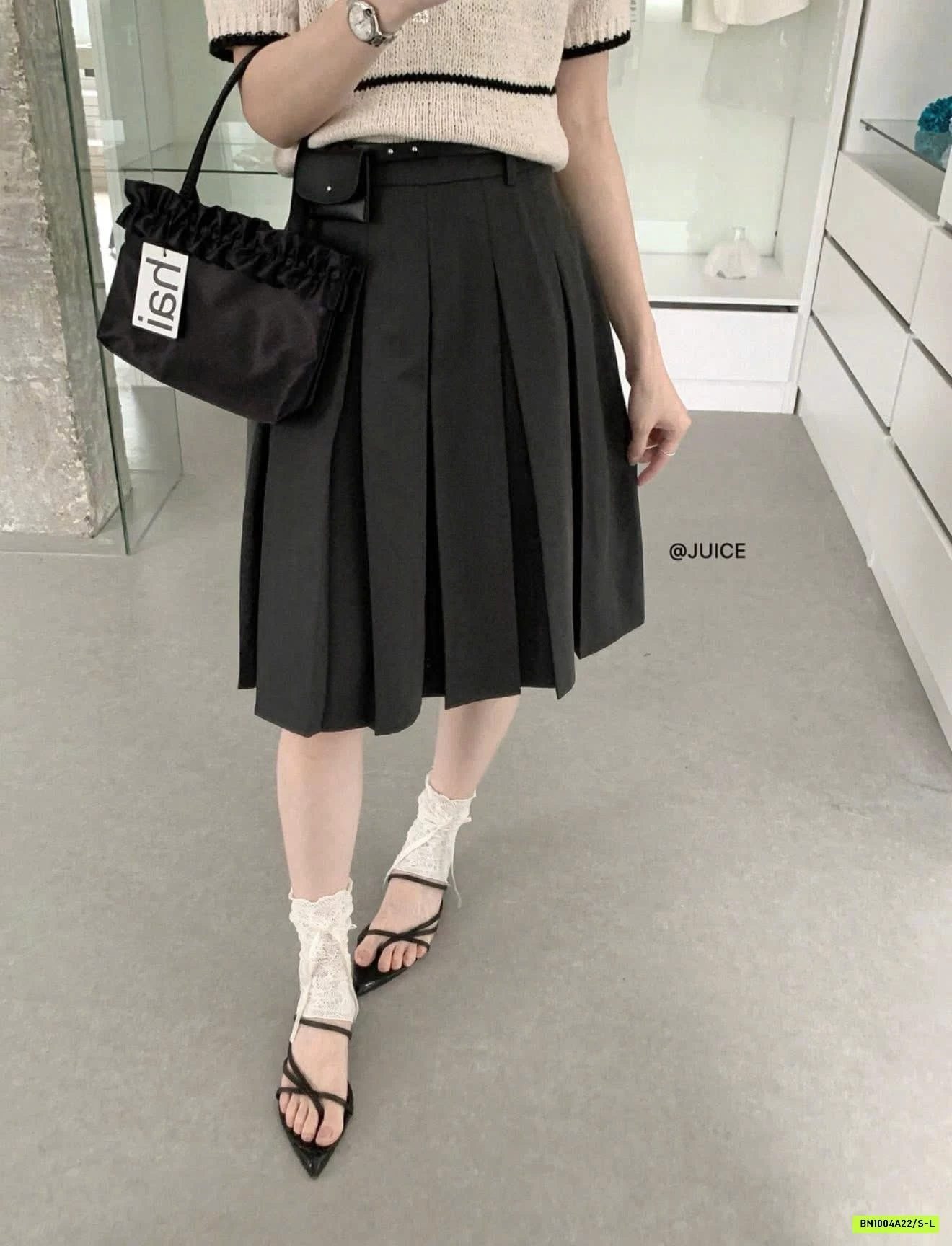 CHÂN VÁY XẾP LY JUICE