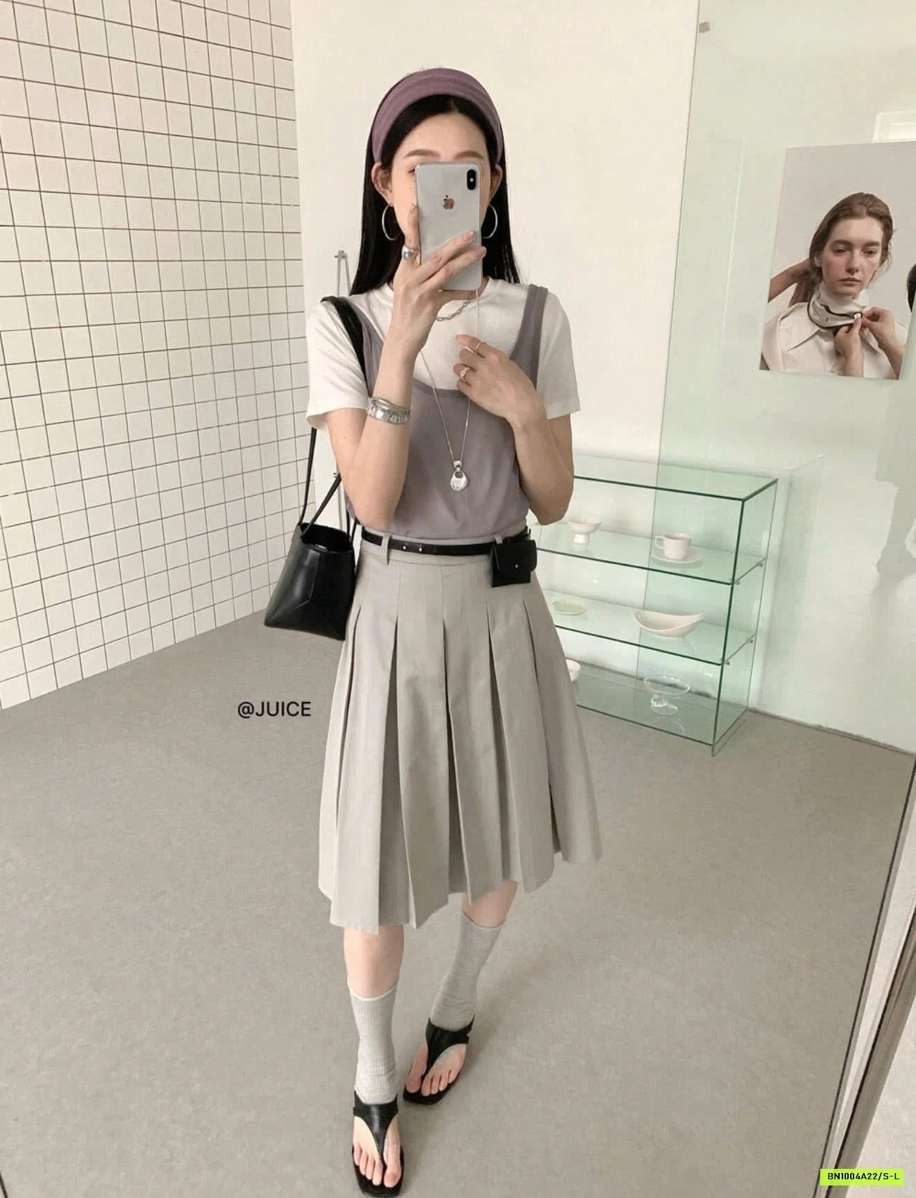 CHÂN VÁY XẾP LY JUICE