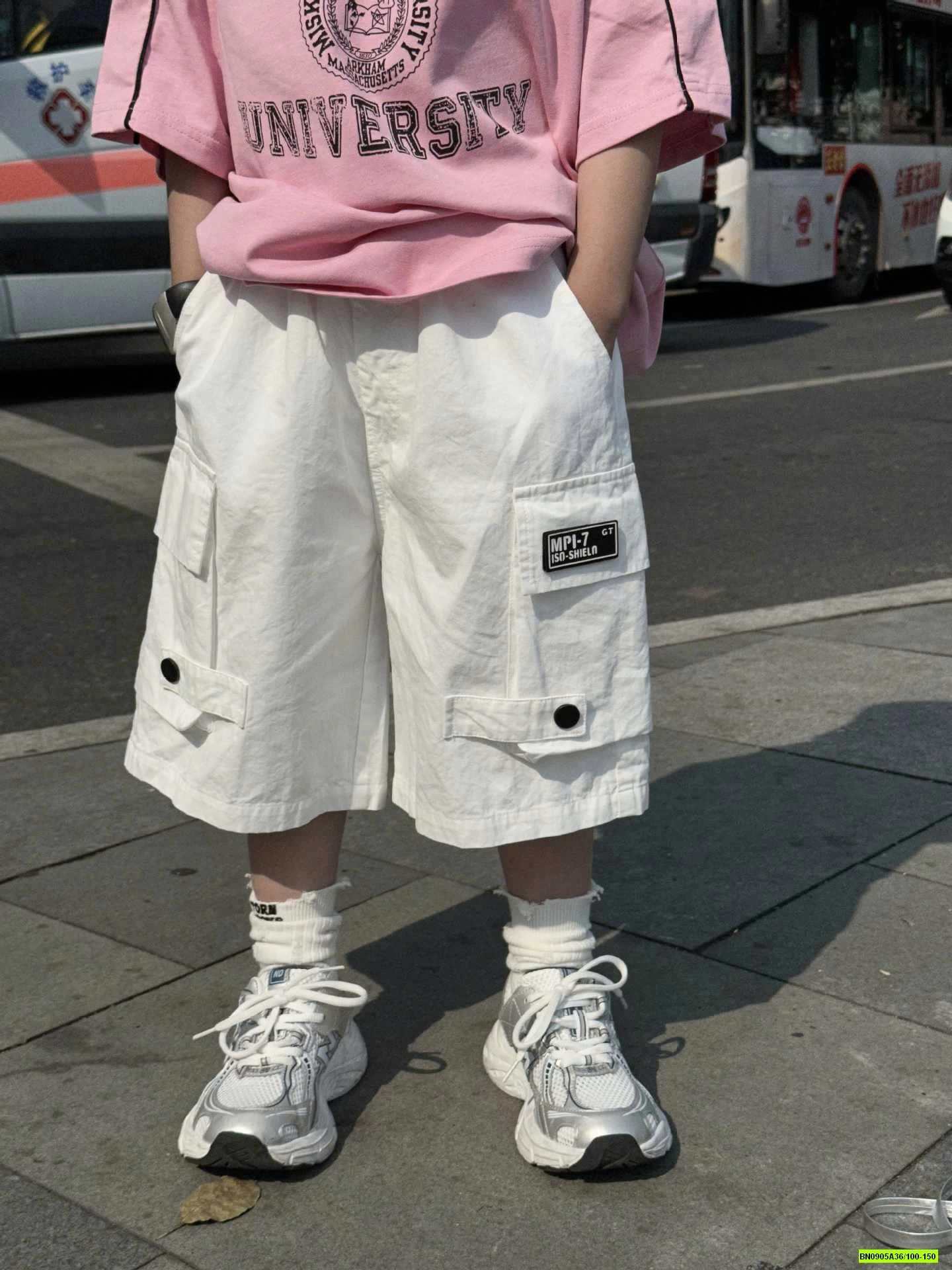 SHORT GIÓ TRẮNG TÚI HỘP