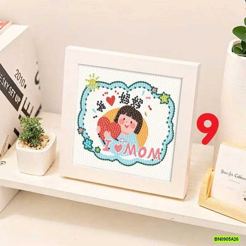 TRANH ĐÍNH ĐÁ TẶNG MẸ