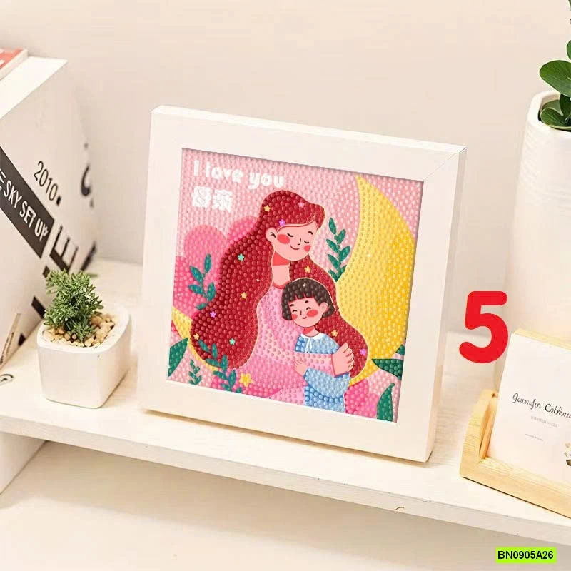 TRANH ĐÍNH ĐÁ TẶNG MẸ