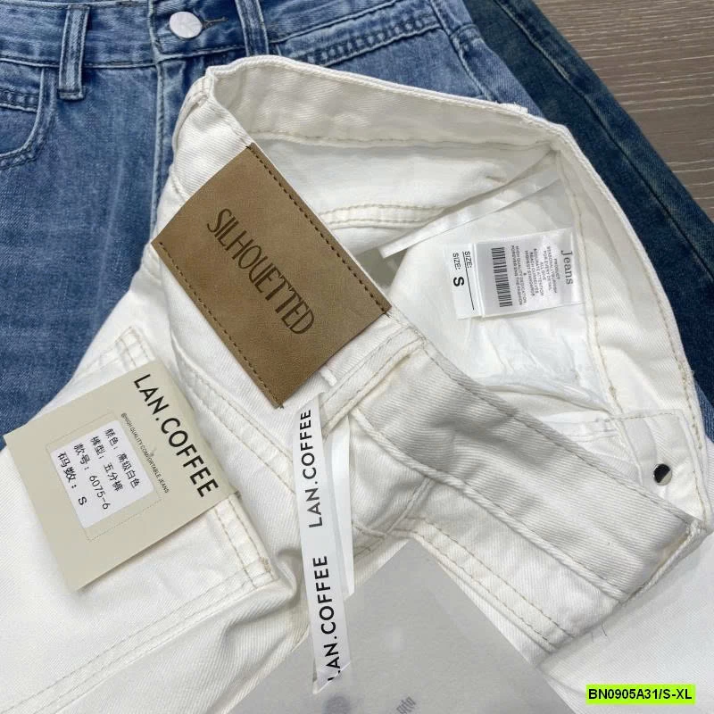 JEANS LỬNG CẠP CAO