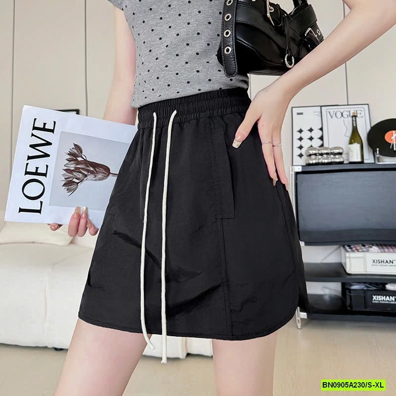 CHÂN VÁY CHỮ A CẠP CHUN