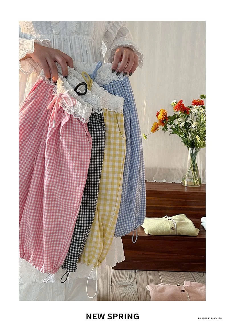 QUẦN CARO BO GẤU