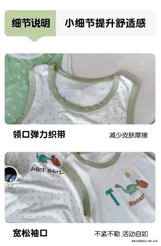 SET 3 ÁO BA LỖ CHO BÉ