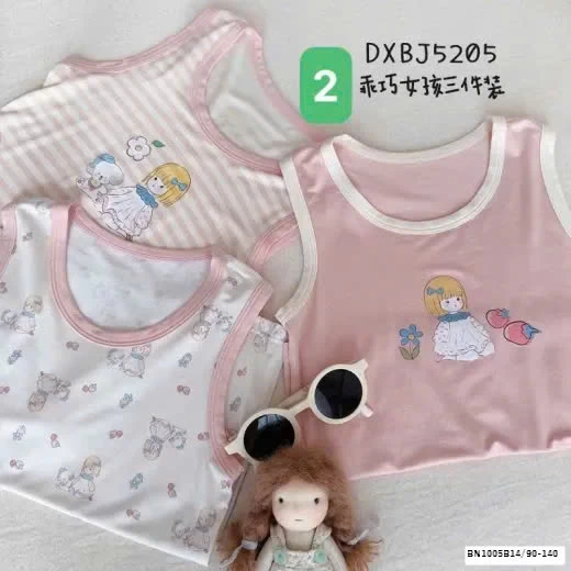 SET 3 ÁO BA LỖ CHO BÉ