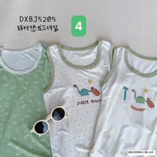 SET 3 ÁO BA LỖ CHO BÉ