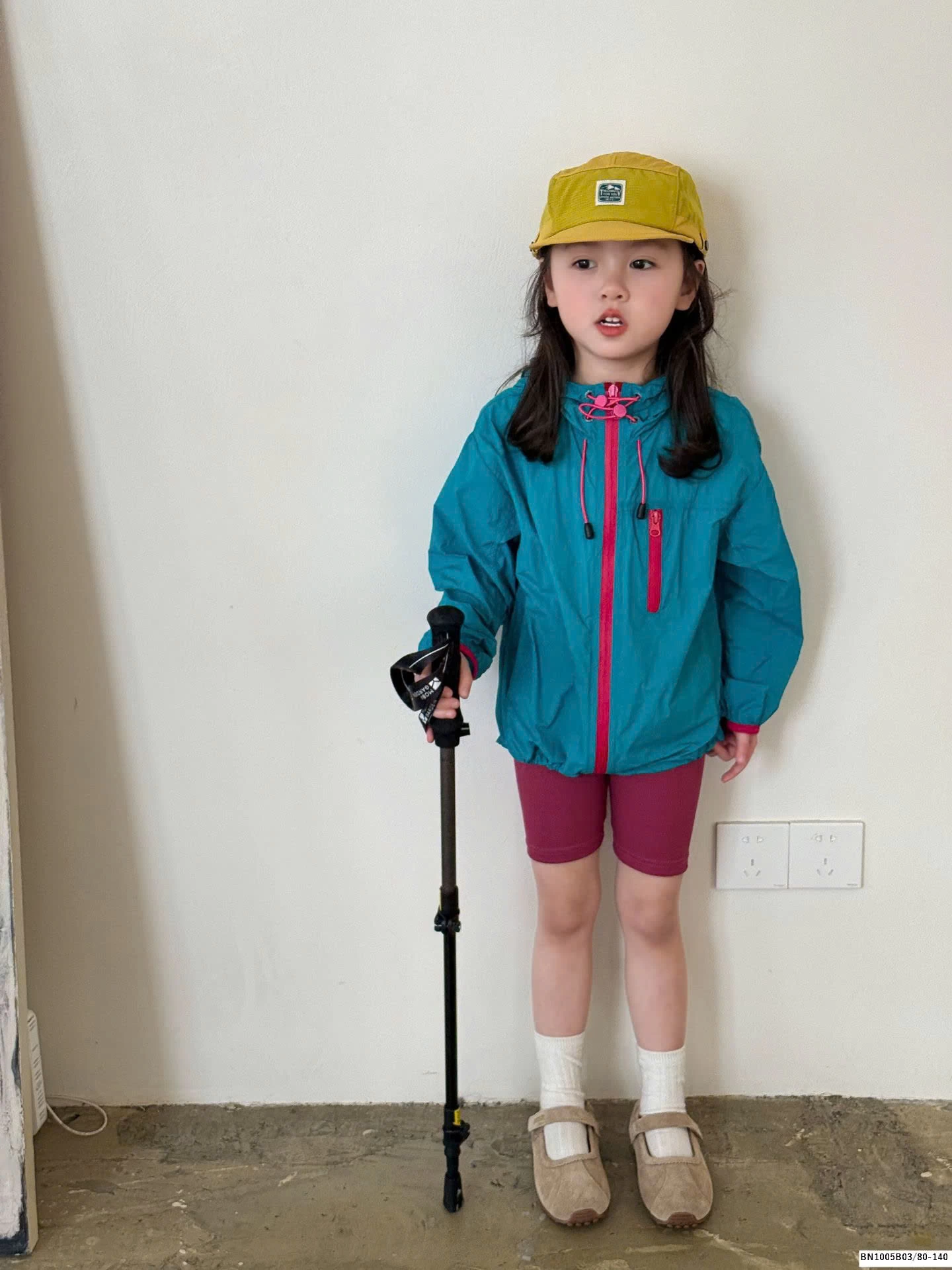 QUẦN LEGGING GÂN ĐÙI BÉ GÁI