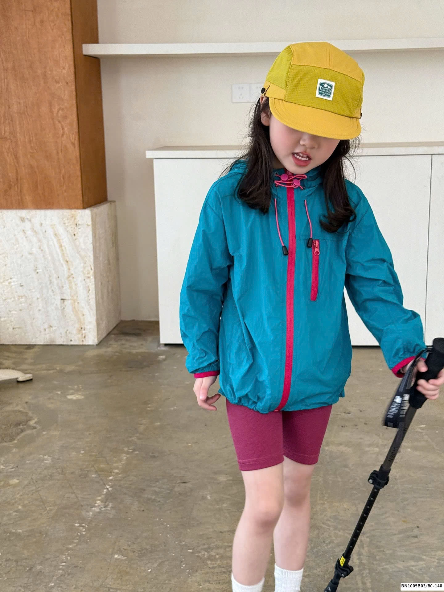 QUẦN LEGGING GÂN ĐÙI BÉ GÁI